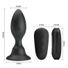 Mr Play - Plug Anal Avec Télécommande Vibration Noire